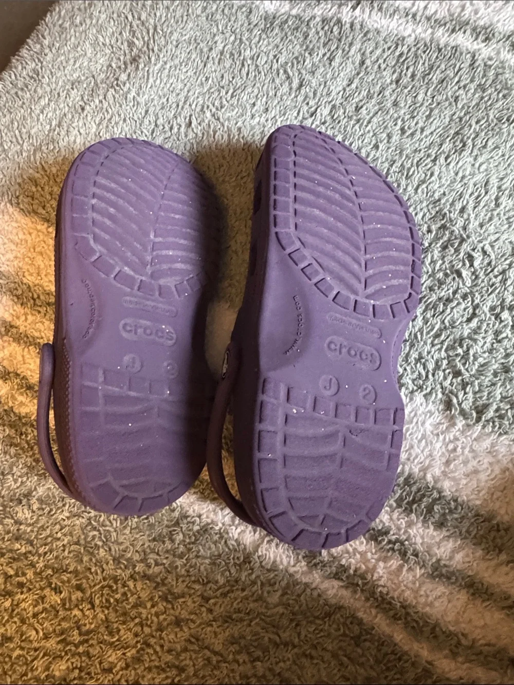 CROCS Kids Plum Purple Classic Clogs